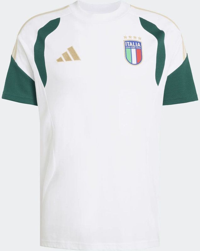 ADIDAS - figc tee - Trainingshirt replica voetbal korte mouw heren - Wit