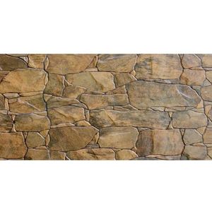 ZooPaul Aquarium achterwand 3D 150x50cm Terrarium Achtergrond Rock