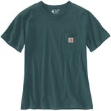 Carhartt Damen Workw Pocket T-Shirt 103067 Greenstone-L