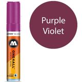 Molotow 327HS Purple Violet - violet paarse acryl marker - Chisel tip 4-8mm - Kleur violet paars
