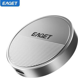 EAGET NVMe M.2 SSD-Behuizing – USB 3.2 Gen 2 10Gbps – Magnetische Telefoonbevestiging – Voor M.2 2230 – Aluminium & Compact