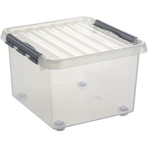 Sunware Q-line Rollerbox Op Wielen 26 Liter 40x40x28 Cm Sunware Opberger (40cm X40cm)