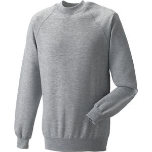 Russell Klassiek sweatshirt (Licht Oxford)