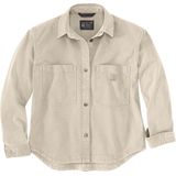 Carhartt - Women Heavyweight Duck Overshirt - Oat Milk - Blouse