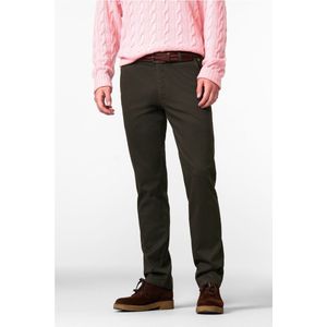 MEYER - Chino - Donkerbruin - Regular Fit - Lang