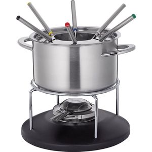 Spring Basis - Fondue Set - Zilver