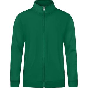 Jako Doubletex Sweaterjas Heren - Groen | Maat: XL