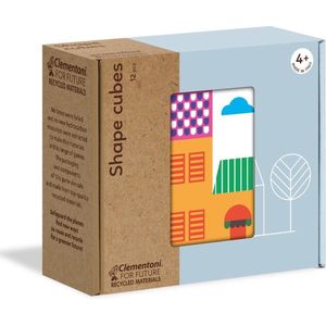Clementoni - Shape Cubes Vormpuzzel 12 stuks
