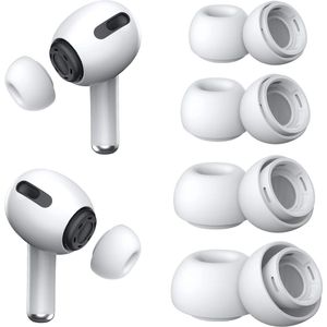 Siliconen oordopjes - Vervangende oordopjes - Voor Airpods Pro en AirPods Pro 2 - 4 maten - ANMI