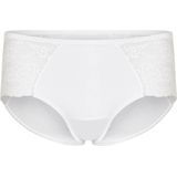 Hunkemöller - Superslip Midi Kant - Wit - Dames Lingerie