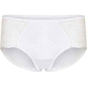 Hunkemöller - Superslip Midi Kant - Wit - Dames Lingerie
