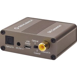 Digitale naar Analoge Audio Converter met Coaxiale en Optische Ingangen