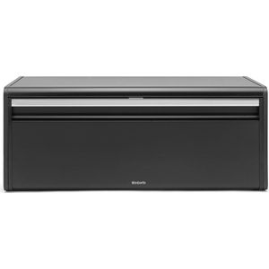 Brabantia Broodtrommel - met klepdeksel - Matt Black