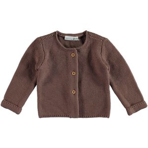 Babylook Knit Vest - Mt. 74/80 - Deep Taupe