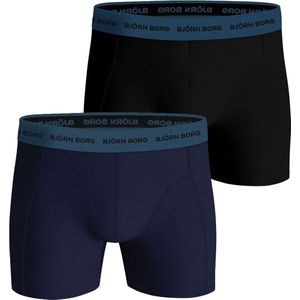 Björn Borg Cotton Stretch boxers - heren boxers normale lengte (2-pack) - multicolor