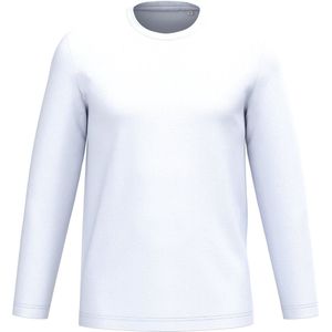 Native Spirit Ecologisch uniseks T-shirt met lange mouwen NS347 - White - XXL