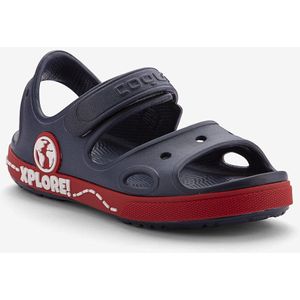 Kindersandalen coqui yogi marine/rood 32/33
