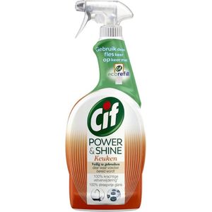 Cif Power and Shine Keuken Spray- 2 x 750 ml