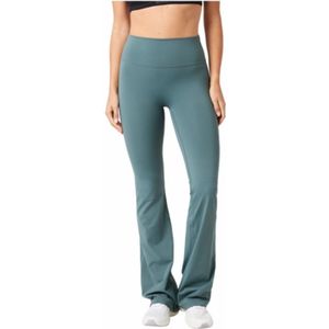 Björn Borg - Borg Flare Tights - Legging - Groen - Hoge Tailleband
