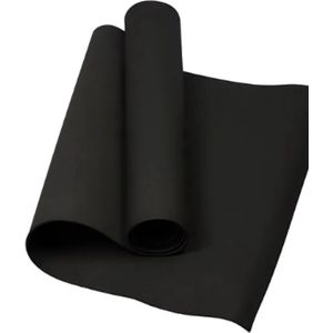 AtlasPro® - Layton - Zwarte Sportmat - Yogamat - Fitnessmat - 172x60x0,3 cm - Antislip en Opvouwbaar - Fitness - Sport