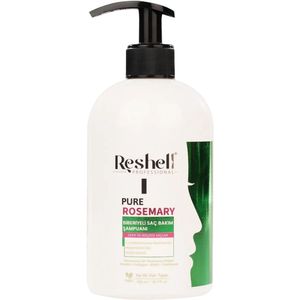 Reshell Rozemarijn Shampoo - Tegen Haaruitval en Beschadigd haar, Anti-Roos, Helpt bij Haargroei en Haarversterking met Biotine, Keratine en Collagen, Voor Alle Haartypes - 500 ml