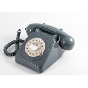 GPO 746ROTARYGREY - Telefoon retro jaren ‘70, draaischijf, grijs
