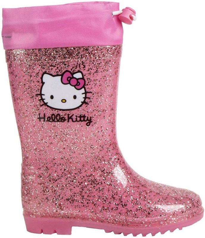 CERDÁ LIFE'S LITTLE MOMENTS Hello Kitty regenlaarzen van pvc voor meisjes, officiële waterdichte schoenen, comfortabel en robuust, uniseks, Hello Kitty, 25 EU