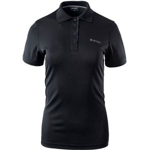 Hi-tec Site Korte Mouw Poloshirt Zwart XL Vrouw