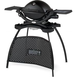 Weber Q1200 black stand gasbarbecue