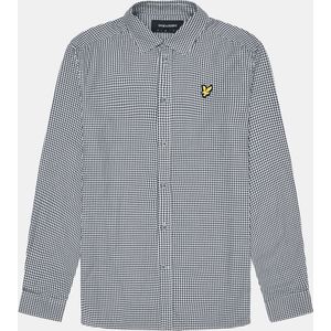 Lyle & Scott - Shepherd Overhemd - Donker Marineblauw - 100% Katoen