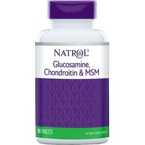 Glucosamine, Chondroitin & MSM tabletten (90 tabletten)