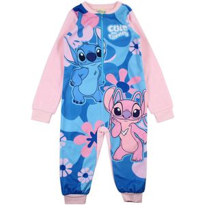 Disney Onesie Stitch Cute limited roze Kids & Kind Meisjes Roze - Maat: 98
