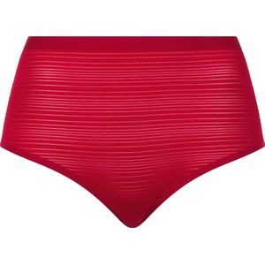 Chantelle - SoftStretch Stripes - Hogetailleslip - Passion Red - Maat TU