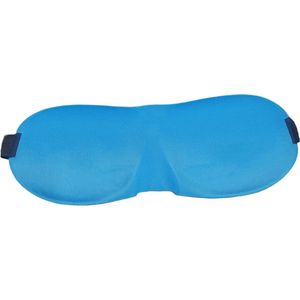Premium Zijden - 3D Deluxe - Slaapmasker - Oogmasker - Licht blauw