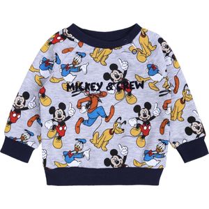 Grijs kindersweatshirt Club of Friends of Mickey Mouse DISNEY