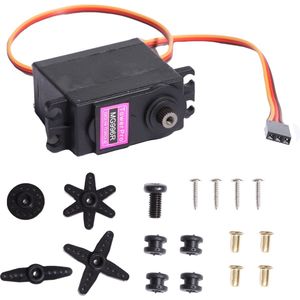 MG996R Micro Digital Servo Motor met Metalen Tandwielen voor RC-Robothelikoptervliegtuigen