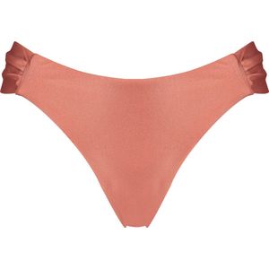 Hunkemöller Dames Badmode Hoog uitgesneden bikinibroekje Bonita - Oranje - maat L