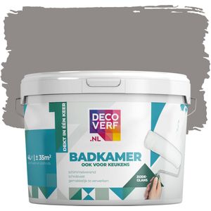 Decoverf badkamer verf lavasteen, 4L