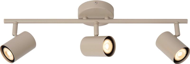 Lucide JOA - Plafondspot (Plafondlamp) - 3xGU10 - Taupe
