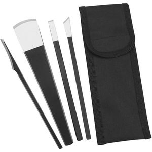 Professionele Pedicure Set - Roestvrijstalen Voetverzorging, Eeltverwijderaar en Voetvijl