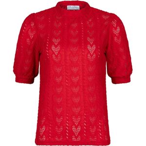 Lofty Manner T-shirt Top Allison Pb07 1 Red Dames Maat - XS
