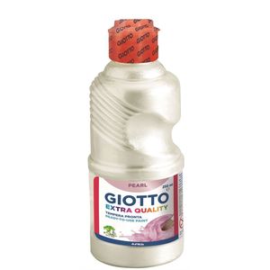 Giotto Extra Quality Plakkaatverf Wit Parelmoer - 250ml