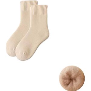 Herfst- en wintersokken - buislengte 16 cm - onderkant lengte 18 cm - warme sokken - pillt niet snel - antistatisch - delicaat en huidvriendelijk - warm en comfortabel - thermische herfst- en winterartikelen