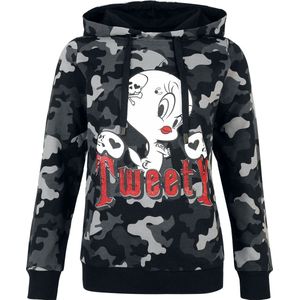 Looney Tunes Tweety Skull Dames Trui met capuchon - meerkleurig - S