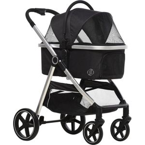 Equivera Hondenbuggy - Honden Buggy - Hondenbuggy's - Hondenbuggy All Terrain - Hondenbuggy Comfort - Hondenwagen - Kinderwagen voor Hond - Kinderwagen voor Honden