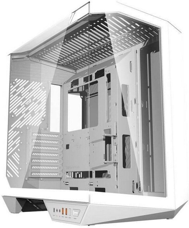 Darkflash - DY470 - Computerkast - Wit - ATX - Micro ATX - ITX