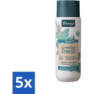 Kneipp - Douchegel - Goodbye Stress - 200 ml - Bulkverpakking - 5 stuks