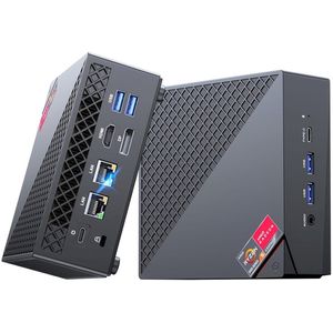 PC Mini – AMD Ryzen 7 5700U – 32GB DDR4 – 512GB SSD – WiFi 6 – Triple 4K Display – Windows 11 – Compacte Desktop voor Kantoor en Gaming