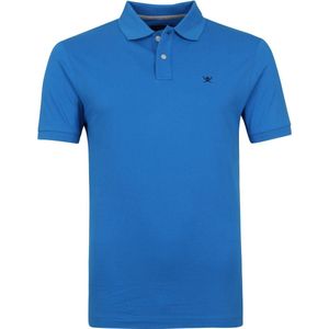 Hackett - Polo French Blauw - Slim-fit - Heren Poloshirt Maat XL