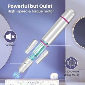 Nagelfrees - Manicureset - Manicure - Pedicure - Nagelvijl - Nagelboor - Cadeau Voor Vrouw - Cadeau Voor Man - Cadeau